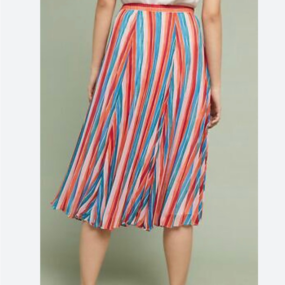 Anthropologie Maeve Claremont pleated skirt. NWOT - Picture 3 of 7
